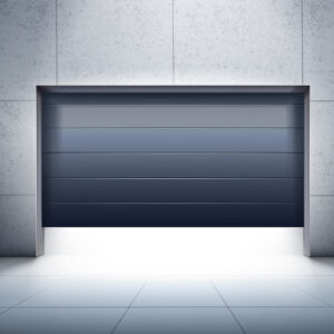 Porte Garage-Porte de garage métallique pivotante avec ouverture à distance